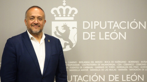Gerardo Álvarez Courel, presidente de la Diputación