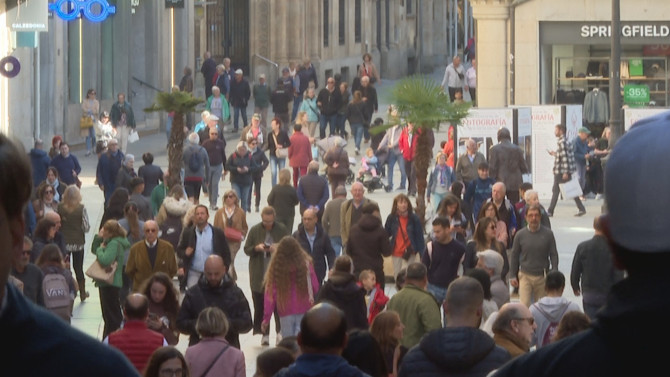 Una imagen de la Calle Toro de Salamanca.