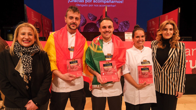 Entrega de premios del V Concurso 'Cocinando con Trufa'. 