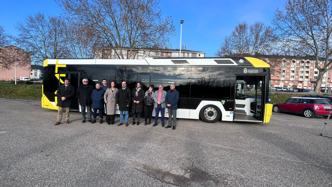 Presentación del autobús