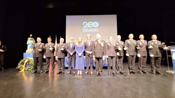 Acto institucional con motivo del Día del Patrón de la Policía Nacional en el año del 200 aniversario de su creación. 