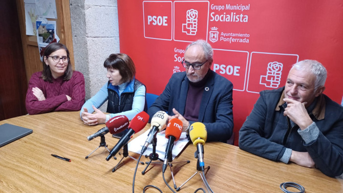 Rueda de prensa del Grupo Municipal Socialista