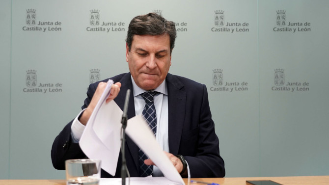 El portavoz de la Junta, Carlos Fernández Carriedo | ICAL