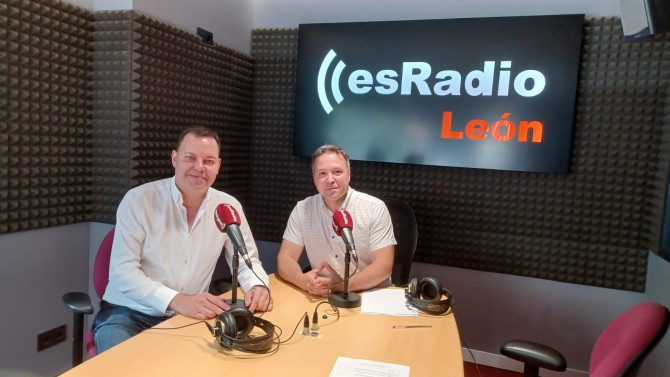 José María Viejo, Director General de FUNDOS / Arturo Martínez, Director Es La Mañana de León