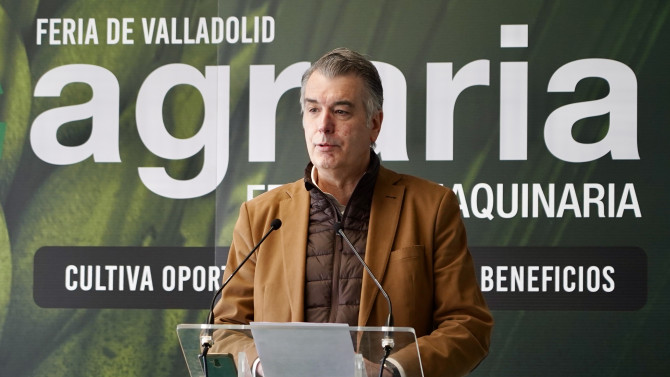 ICAL. El director general de la Feria de Valladolid, Alberto Alonso, presenta el balance de la última edición de 'Agraria'.