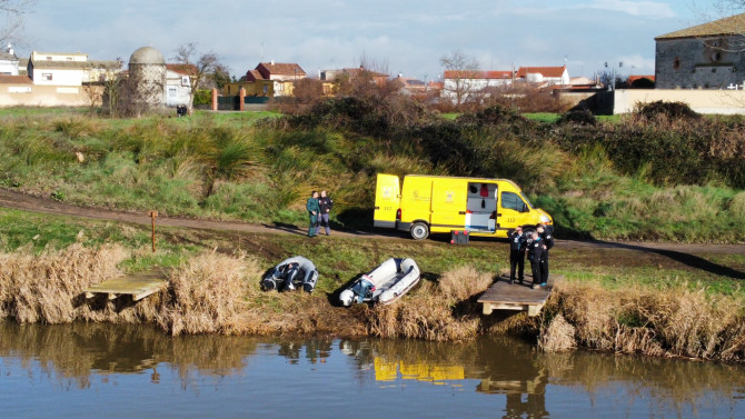 Fotografía de la Asociación de Salvamento y Rescate de Castilla y León duraante un rescate.