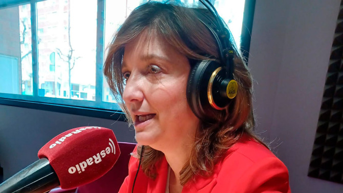 Nuria González, rectora de la Universidad de León, en Es Radio León