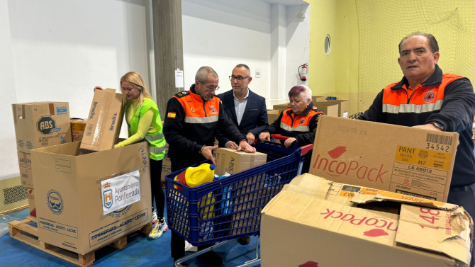 Recogida de donaciones para Valencia