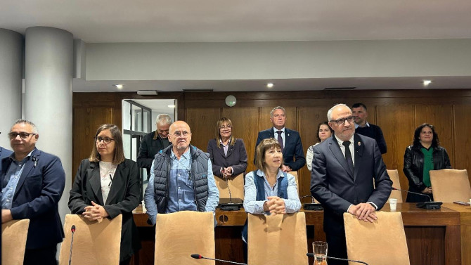 Integrantes del grupo municipal socialista en el Ayuntamiento de Ponferrada