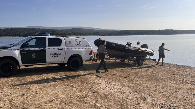 GC - La Guardia Civil busca al joven desaparecido en el pantano de la Cuerda del Pozo (Soria) 