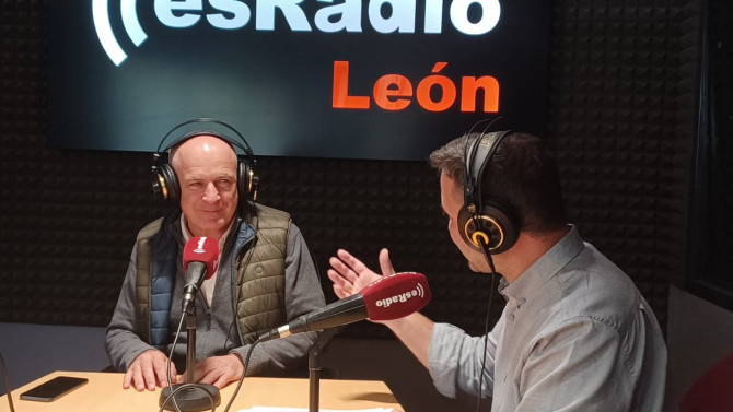 José Antonio Turrado en la entrevista de Es La Mañana de León